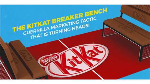 The KitKat Breaker Bench: Guerilla Marketing Tactics That Is Turning Heads