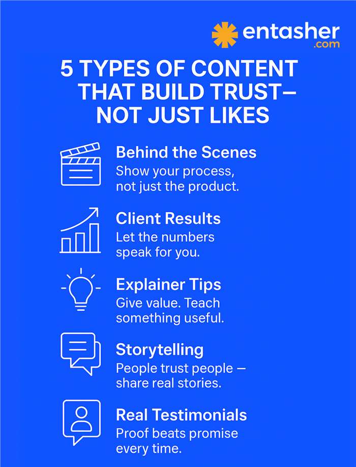 5 Proven Types of Content That Build Trust — Not Just Social Likes