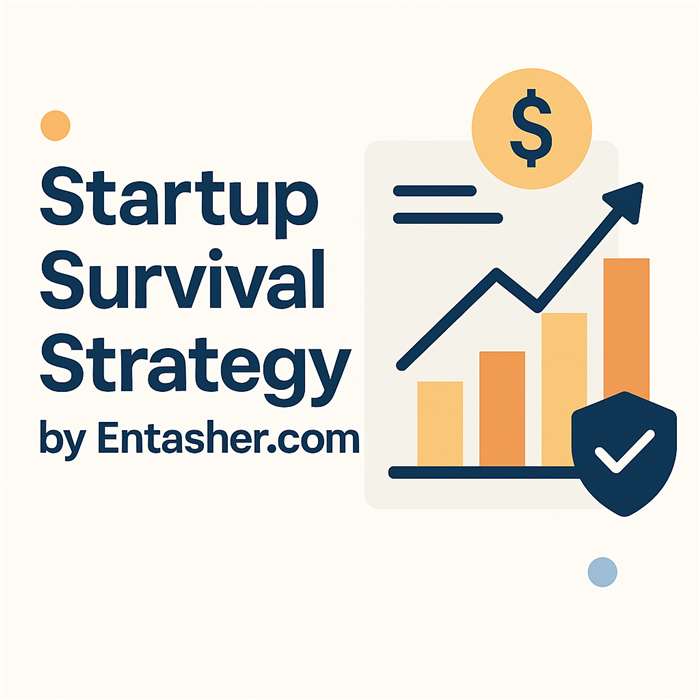 ستراتيجية بقاء الشركات الناشئة بواسطة Entasher.com