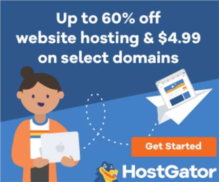 Up to 60% OFF + $4.99 Domains 300x250