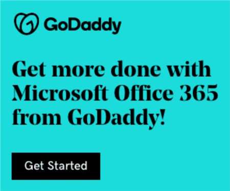 Get more done with Microsoft 365 from GoDaddy!