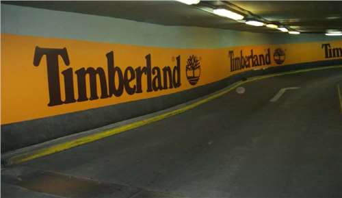 Ramp Wall Branding Parking