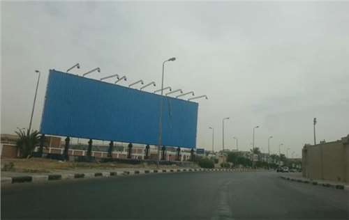 Entrance of Mirage Mall 25 x 8 meters