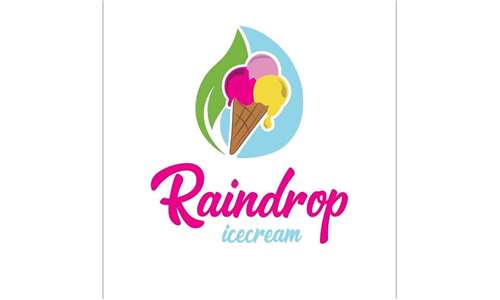 Raindrop Ice Cream 