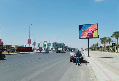 3x4 meters north teseen after polarsi mall heading to cairo festival new cairo