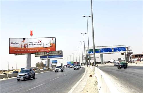 8x24 meters katameya golf tunnel entrance in front of chillout gas station the other side 