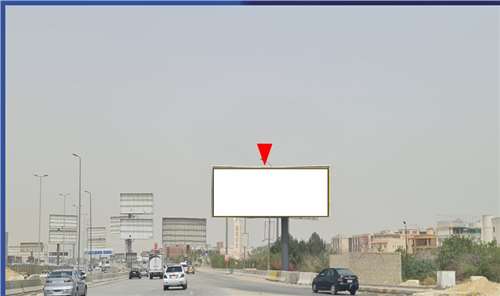8x24 meters  billboard ring road after katameya heights entrance heading to new Cairo