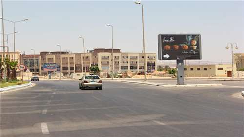 one face - size 3m×4m Before Saudi Market, al mostakbal, sheikh zayed