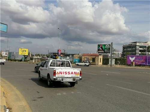 DorraSquare Size ( 3 M X 4 M ) sheikh zayed outdoor advertising egypt