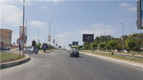 one face - size 3m×4m Behind compound Zayed 2000 and In Front Of El guziera Plaza
