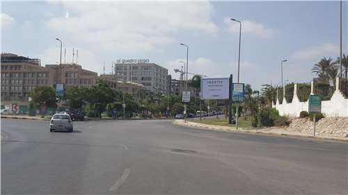Light box one face - size 3m×4m Dora square Behind compound Zayed 2000 and Before Arkan plaza