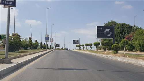 one face - size 3m×4m Behind compound Zayed 2000