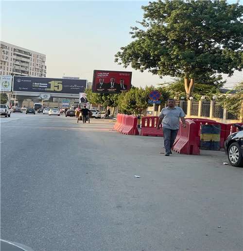 3x4 at hassan el maamoun street infront of al ahly club main gate, nasr city, outdoor advertising egypt