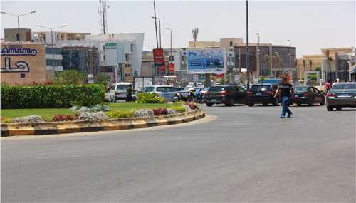 وجه واحد - مقاس 3 م × 4 م امام مستشفى جلوبال كير الشيخ زايد