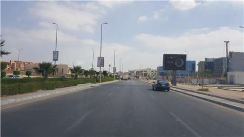 Light box one face - size 3m×4m Before Americana plaza, al bostan street, sheikih zayed
