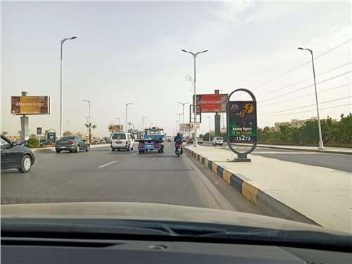 seq. Sossets In Front Of Hyper One, al shorta mosque, khamaiel 6, chill out Size (1.10 MX 1.60 M ) 26 of july, sheikh zayed, outdoor advertising egypt