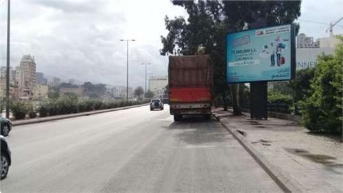 3x4 متر الكورنيش بيار الجميل بيروت الإعلانات الخارجية CPJ03A