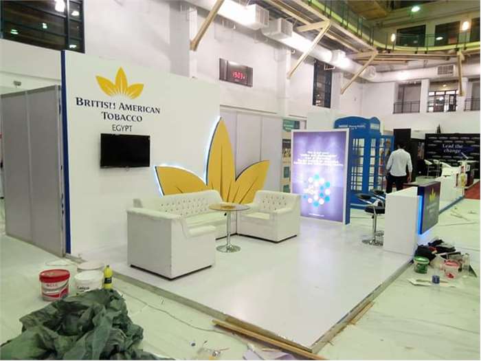 Booth production for British american tobacco