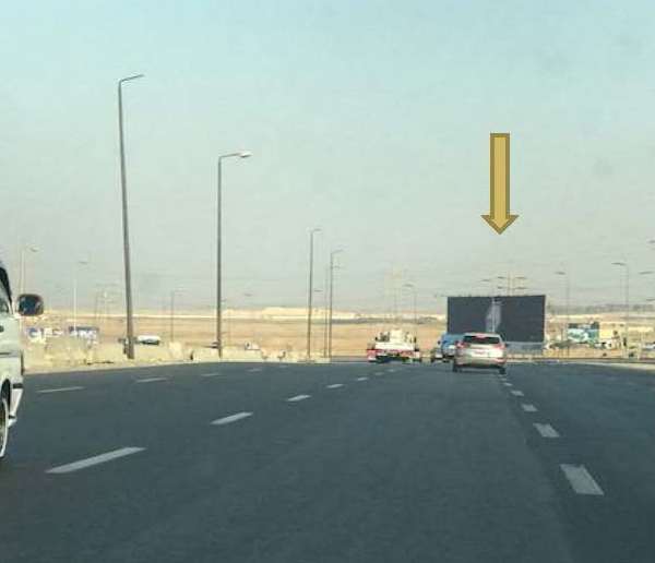 Suez Road Entrance of El sherouk 3rd entrance and new capital 10x40 Meters