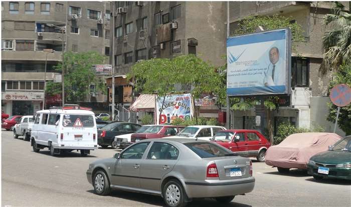 end of gamet el dewal with al sudan street 3x4 meters