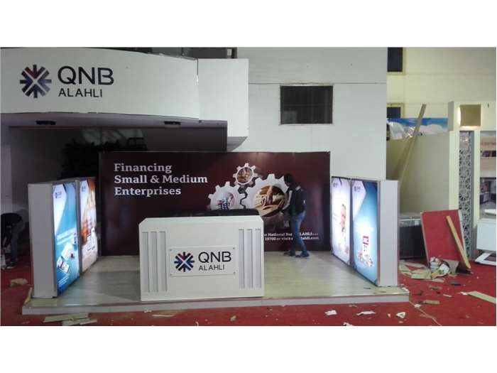Booth production for QNB