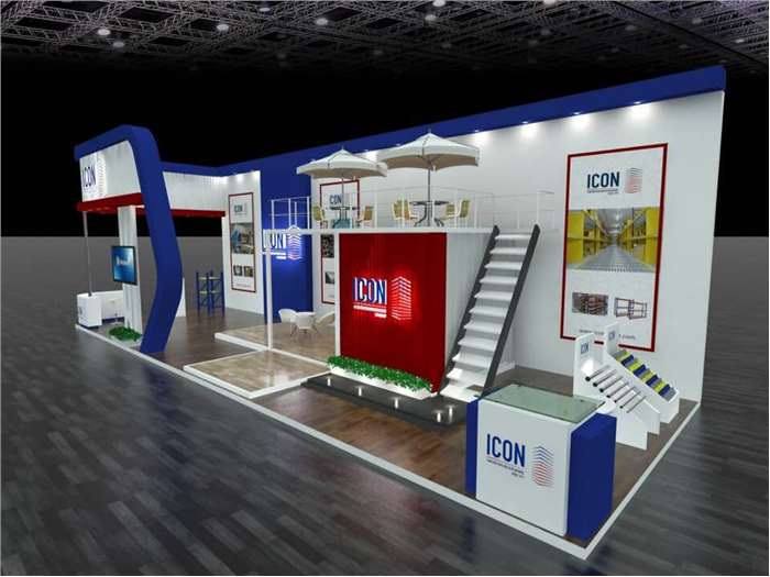Booth production for icon