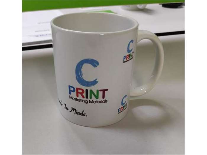 Print your brand now on mugs 