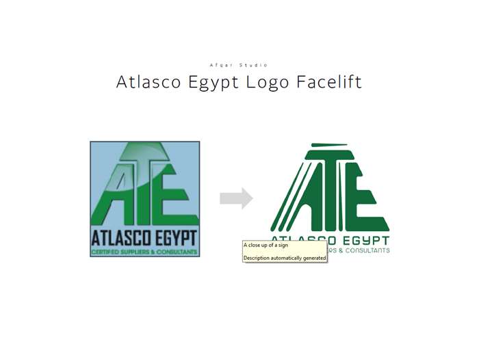 Logo Facelift project for Atlasco by Afqar studio