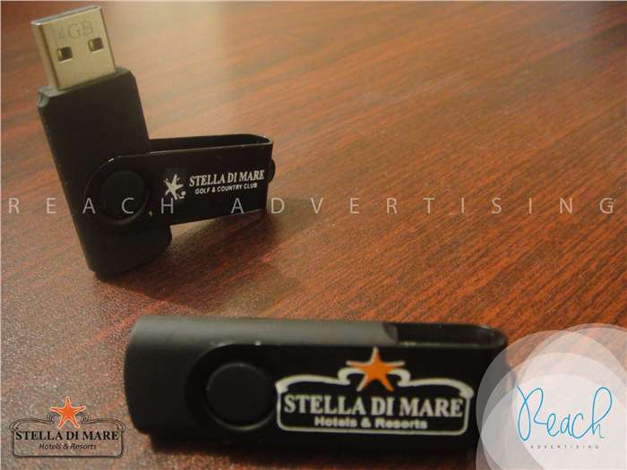 Branded corporate USB for Stella Di Marie Hotel & Resort by Reach Advertising 
