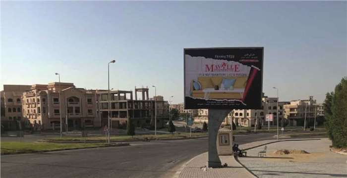 Entrance of sheikh zayed 3 3x4 meters billboard 