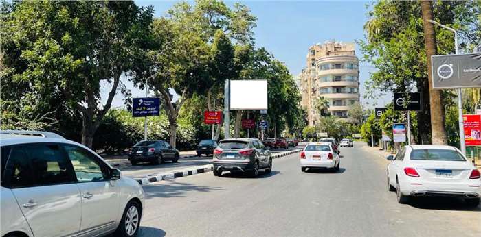 3x4 meters one face gezira sporting club el guezira street billboard  advertising in Egypt