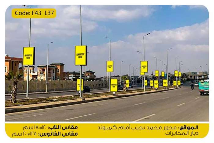 18 sequence lamp post and lab opposite to aldyar compund mohamed naguib axis new cairo