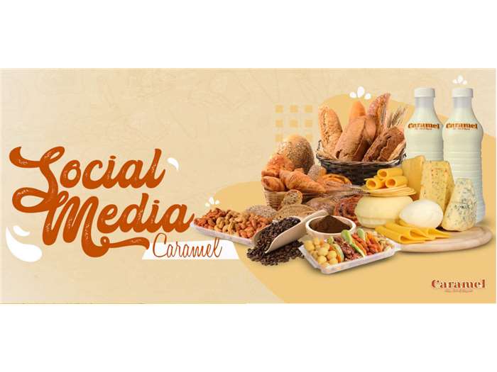 Caramel Social Media designs 