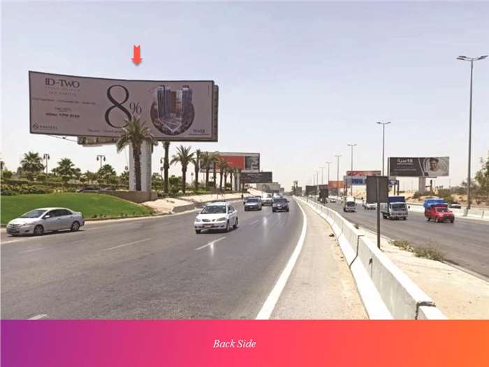 8x24 meters billboard ring road Infront of kempiniski hotel second new cairo