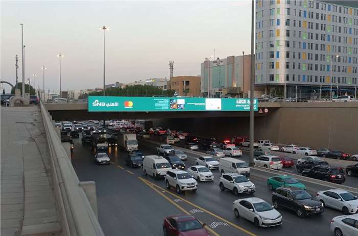airport Road x prince mohammed Bin Salman Road outdoor advertising in saudi arabia