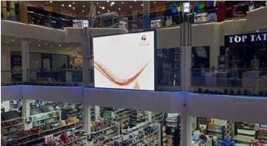  Almalakia Mall indoor advertising screens 3x2 meters