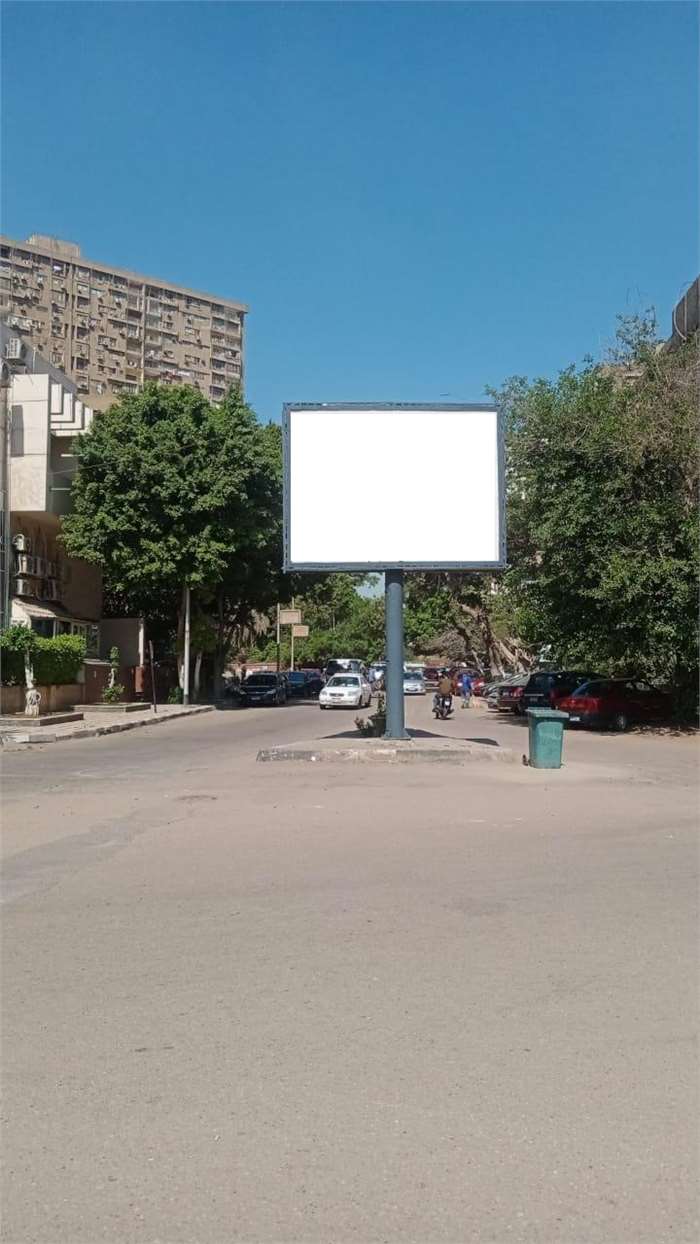 3x4 double face at el horreya square 2 maadi, infront of techno scan and memaar el morshedy, outdoor advertising egypt