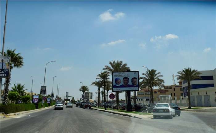 Light box One Face - Size 3m×4m At El-Bostan St Behind Americana Plaza
