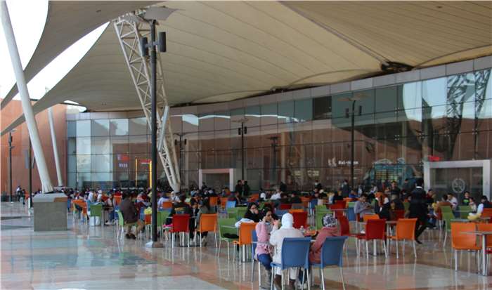 Food Court Branded Tables at mall of arabia size(0.5 W x 0.5 H) Existing QTY: 400 units, billboards egypt