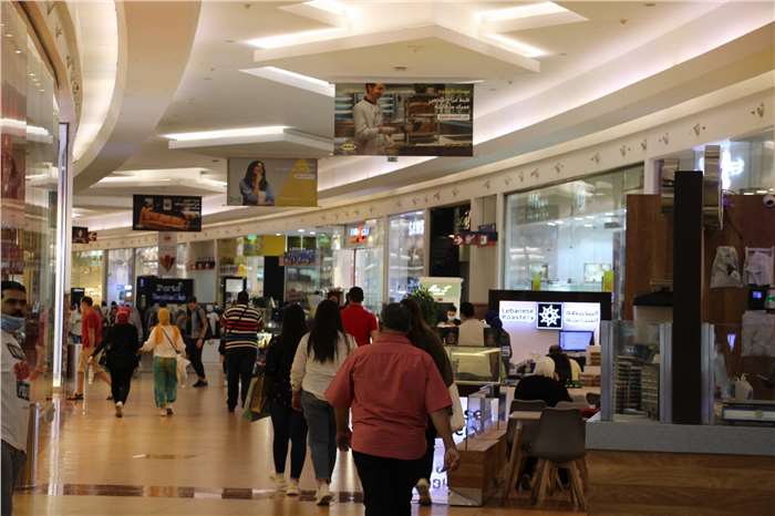 Corridor Center Danglers at mall of arabia size (3 W x 1.5 H) All Mall’s Corridors, billboards egypt