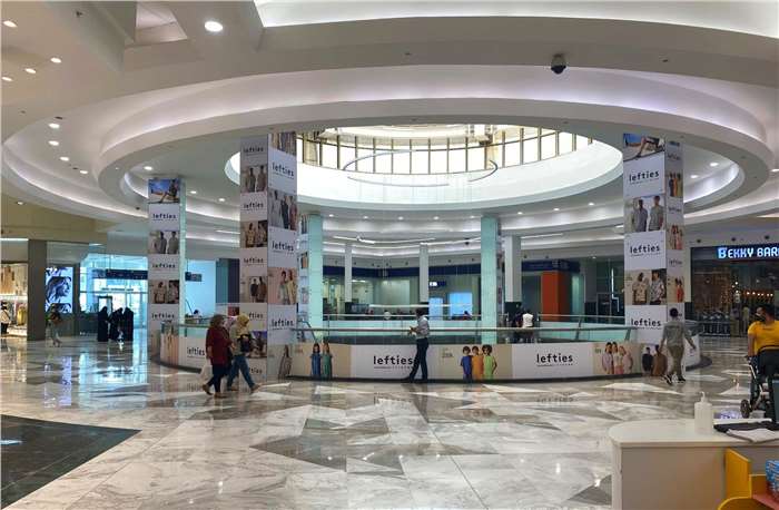 Branded Atrium at mall of arabia (in front of CIB &Defacto & MAX & LEFTIES & GAP), billboards egypt