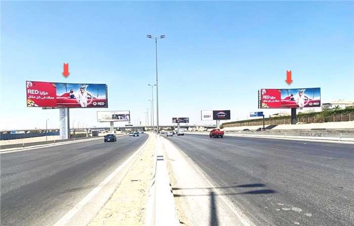 Gate 8x24 meters ring road in front of katameya golf entrance heading to new cairo 