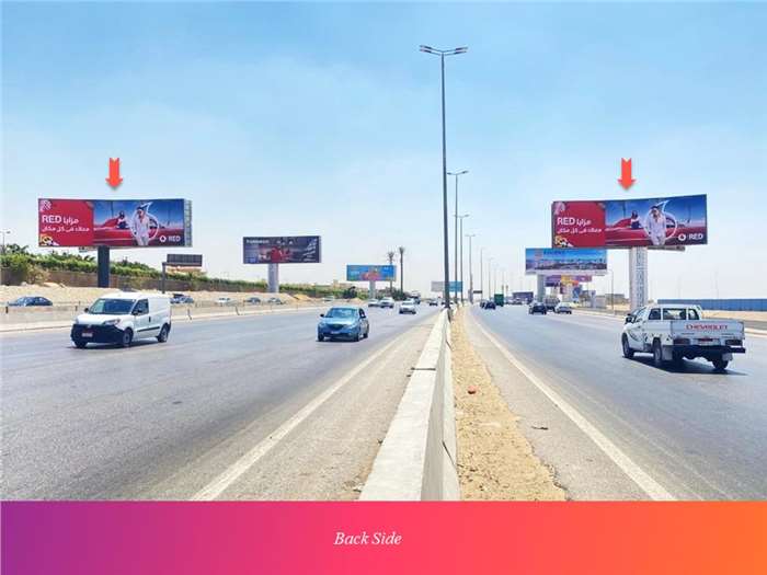 Gate 8x24 meters ring road in front of katameya golf entrance heading to new cairo 