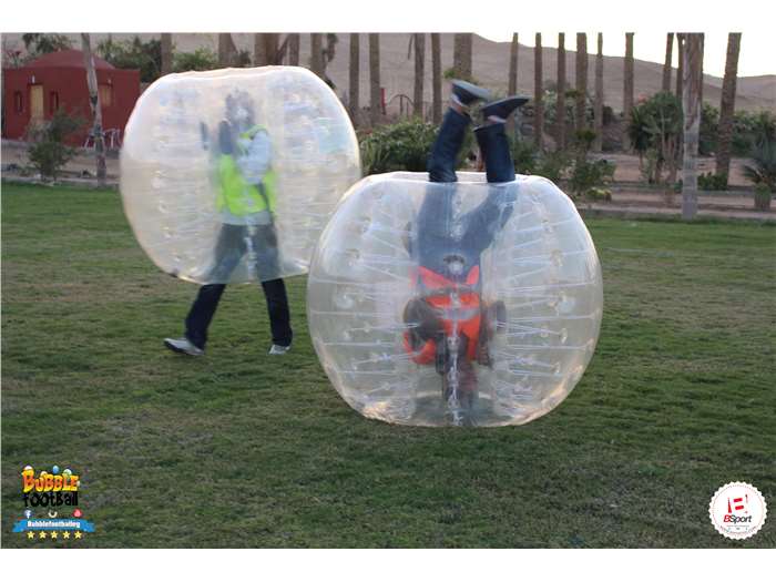 Bubble football tournament