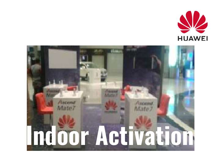 Huwawei indoor activation 