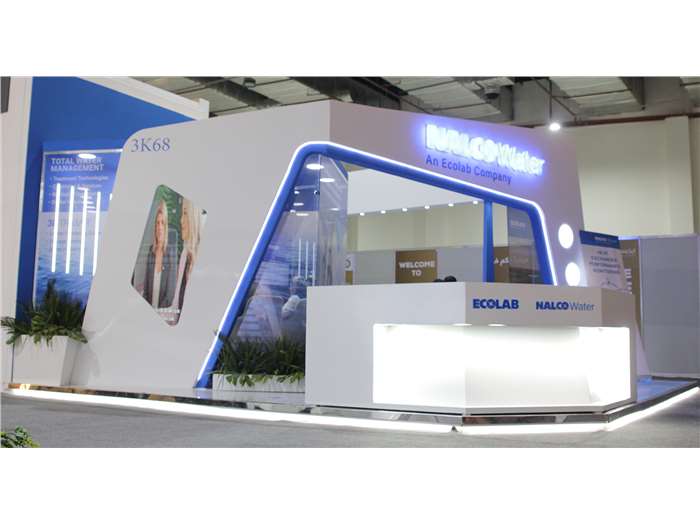 Booth  on exhibition