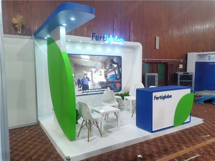 Booth  on exhibition