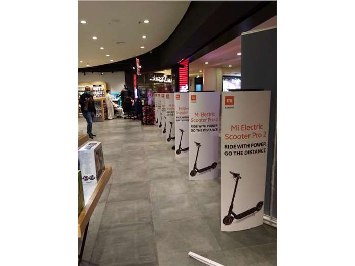 VIRGIN MEGASTORE AL HAYAT MALL internal decoration and production 