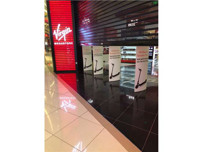 VIRGIN MEGASTORE AL HAYAT MALL internal decoration and production 