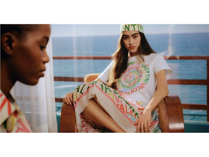 Valentino Spring/Summer Campaign: A luxury photo shoot at a seaside villa on the Italian coast, produced by Courage Production